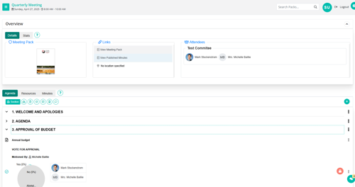 Agenda Builder